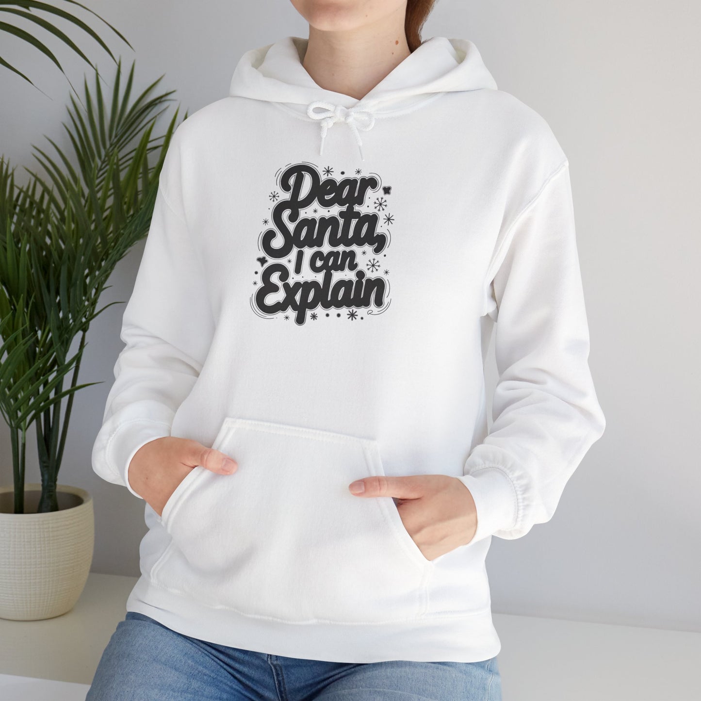 Christmas Hoodie Unisex - Dear Santa, I Can Explain