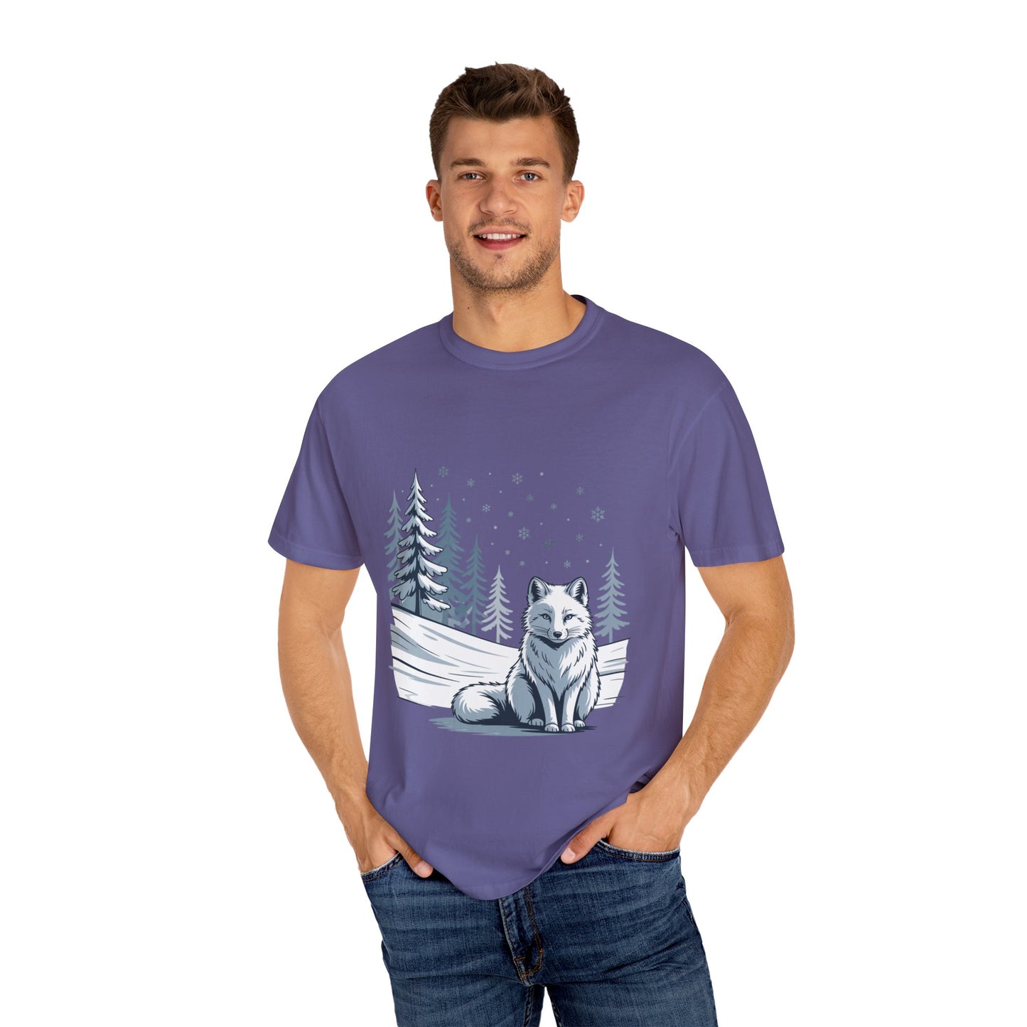 Winter Snowy Pine Trees T-Shirt