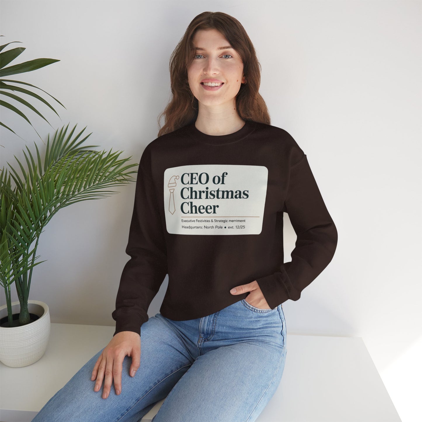 CEO of Christmas Cheer Sweatshirt