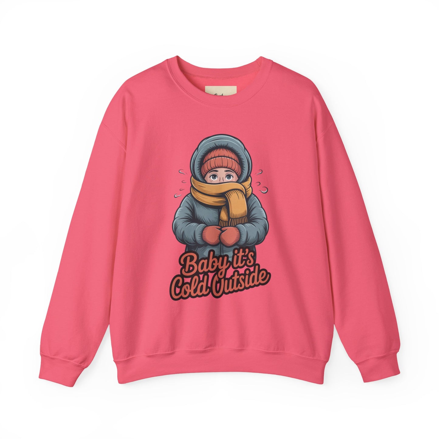 Baby It’s Cold Outside Crewneck Sweatshirt - Cozy Unisex Winter Apparel