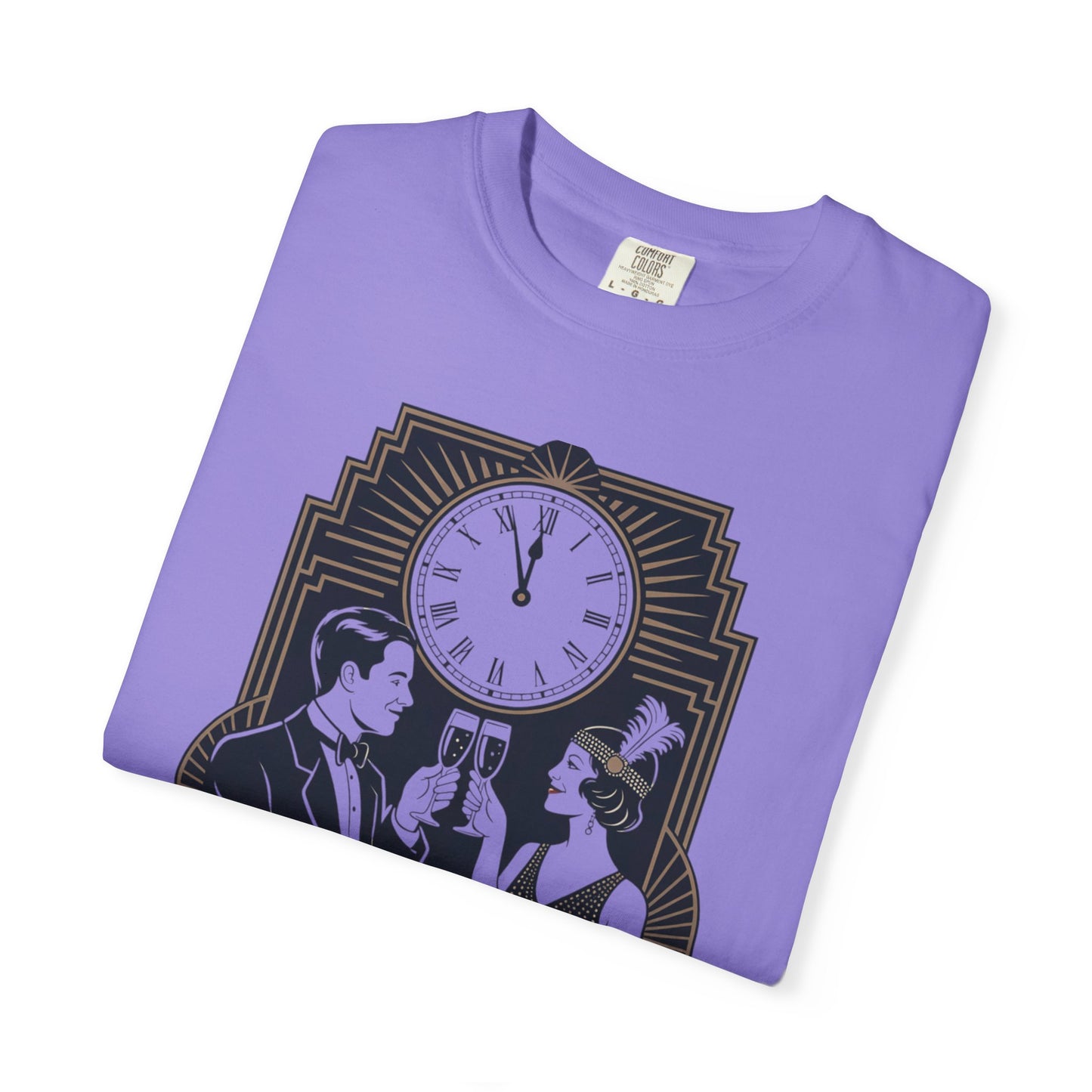 Auld Lang Syne Unisex Garment-Dyed T-shirt