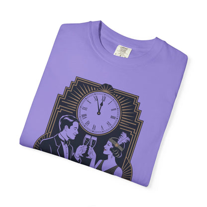 Auld Lang Syne Unisex Garment-Dyed T-shirt