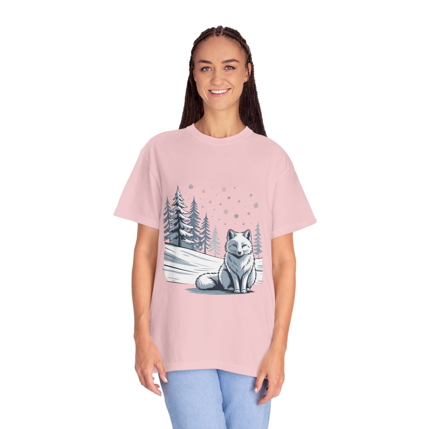 Winter Snowy Pine Trees T-Shirt