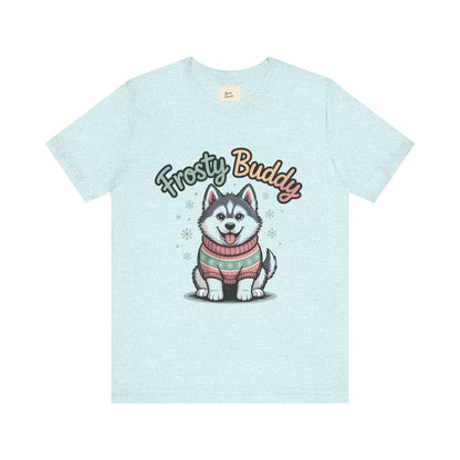 Frosty Buddy Dog T-Shirt