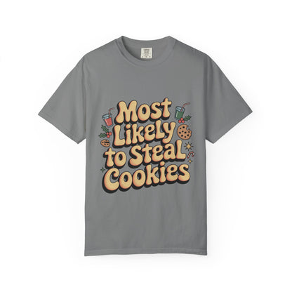 Vintage Christmas Cookie Thief T-shirt