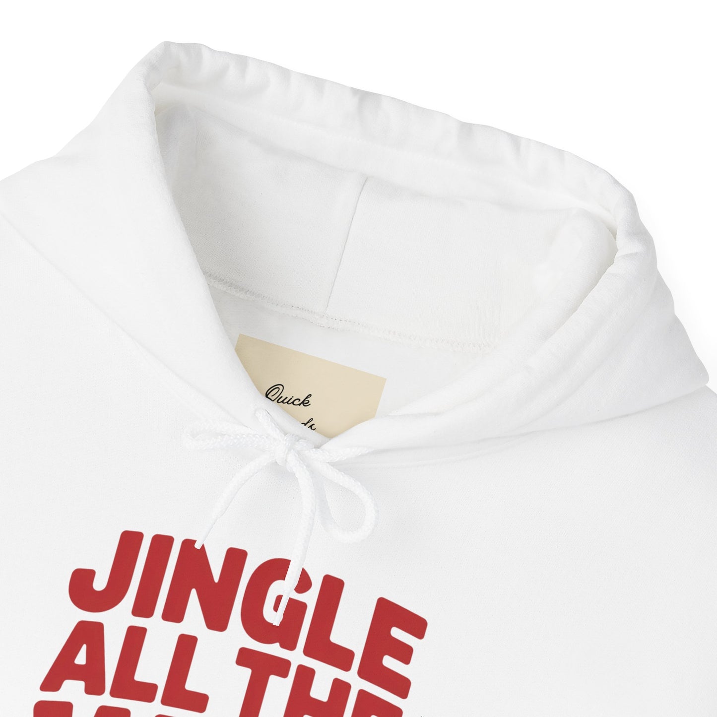 Hooded Sweatshirt Jingle All The Way