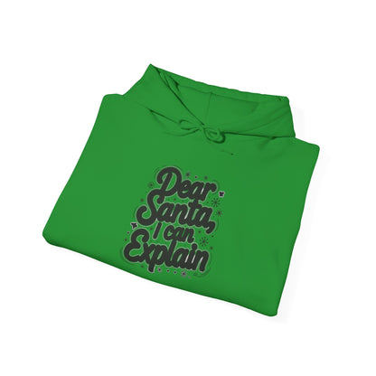 Christmas Hoodie Unisex - Dear Santa, I Can Explain