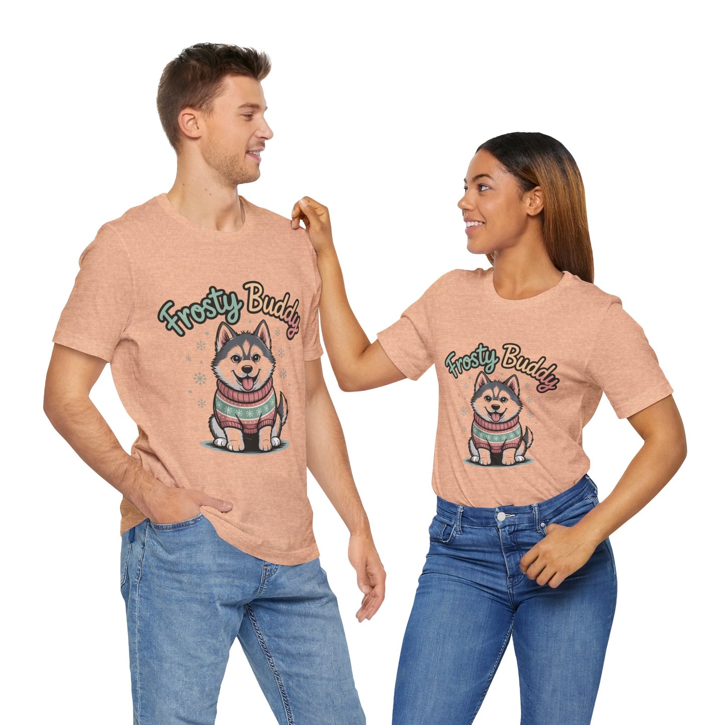 Frosty Buddy Dog T-Shirt