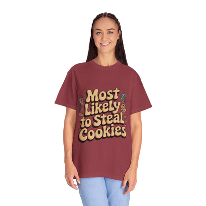 Vintage Christmas Cookie Thief T-shirt