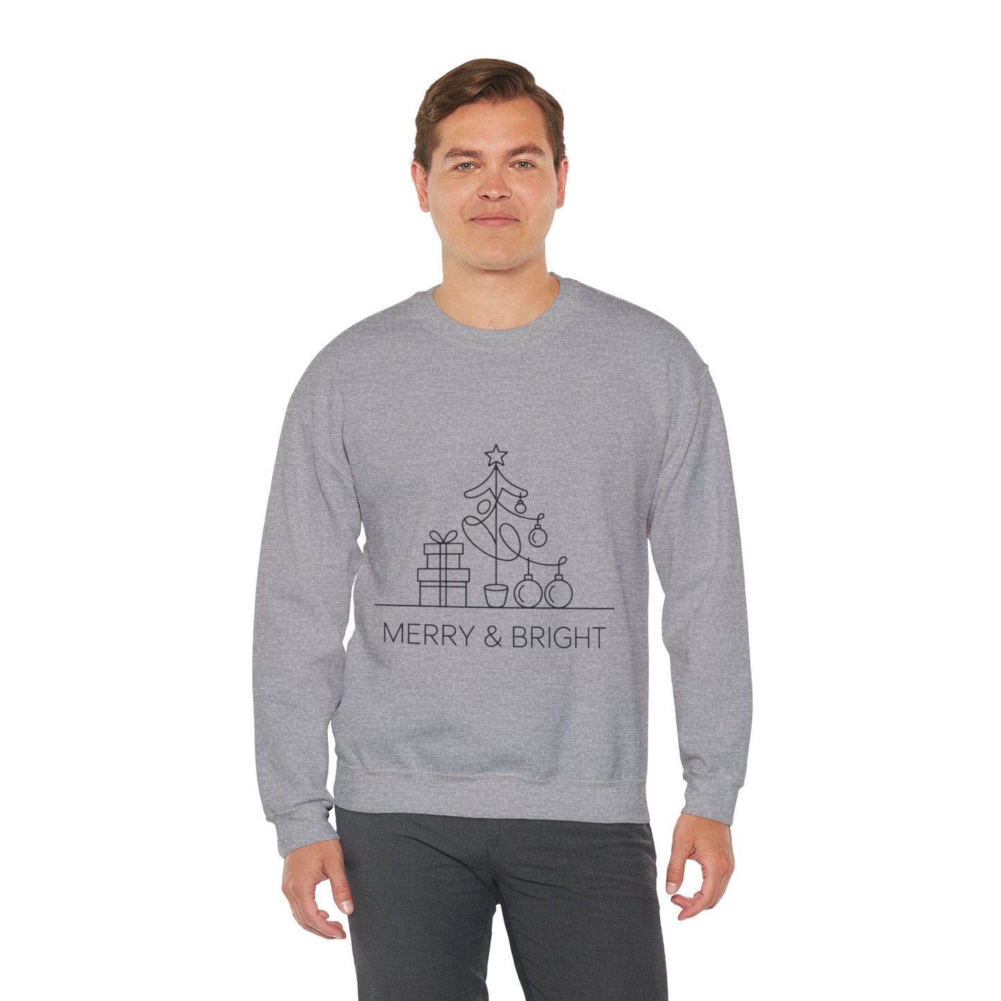 Merry & Bright Holiday Sweatshirt
