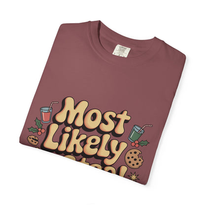 Vintage Christmas Cookie Thief T-shirt
