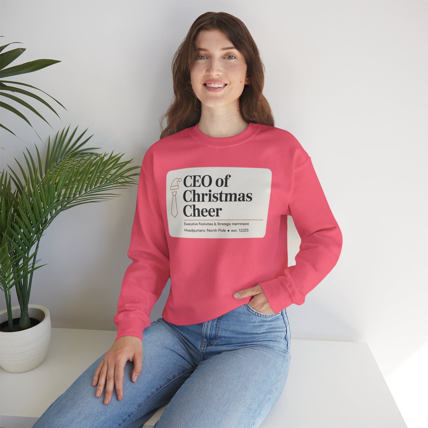 CEO of Christmas Cheer Sweatshirt