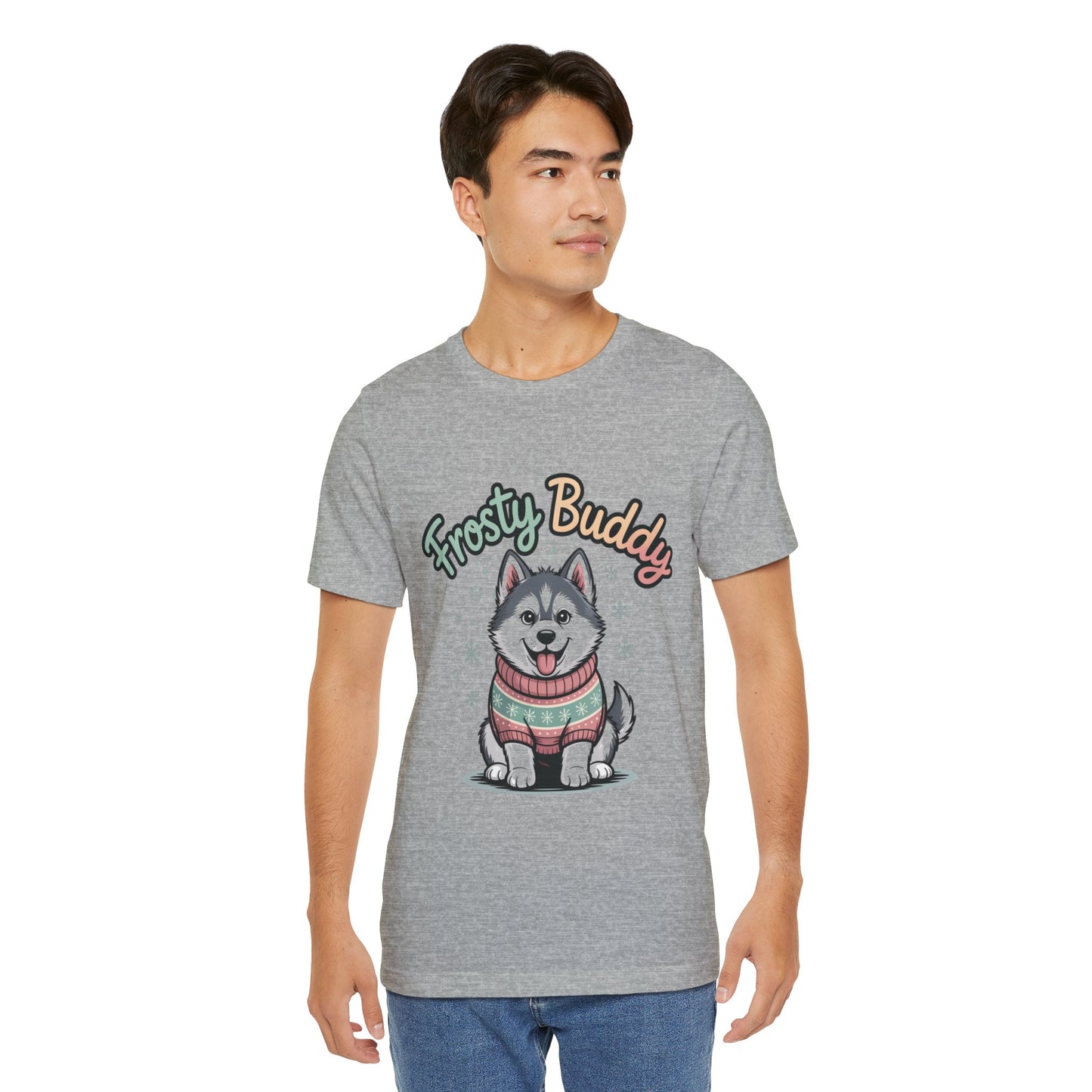 Frosty Buddy Dog T-Shirt