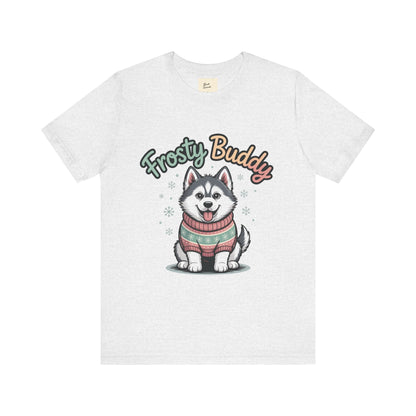 Frosty Buddy Dog T-Shirt