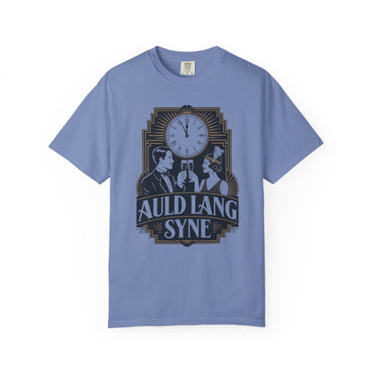 Auld Lang Syne Unisex Garment-Dyed T-shirt