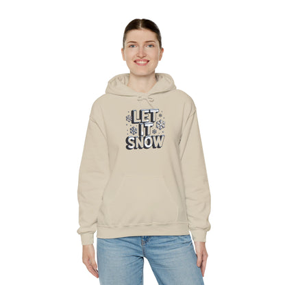 Let It Snow Unisex Heavy Blend Hoodie