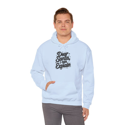 Christmas Hoodie Unisex - Dear Santa, I Can Explain