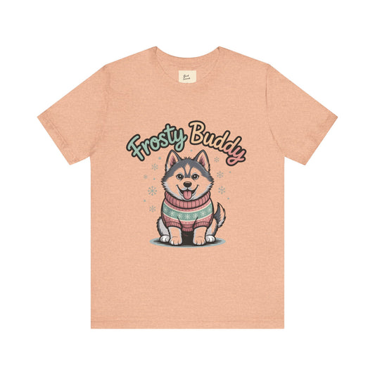 Frosty Buddy Dog T-Shirt
