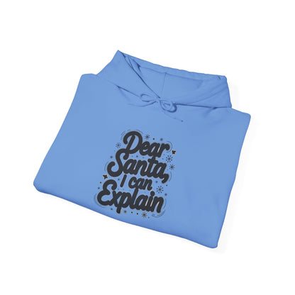 Christmas Hoodie Unisex - Dear Santa, I Can Explain