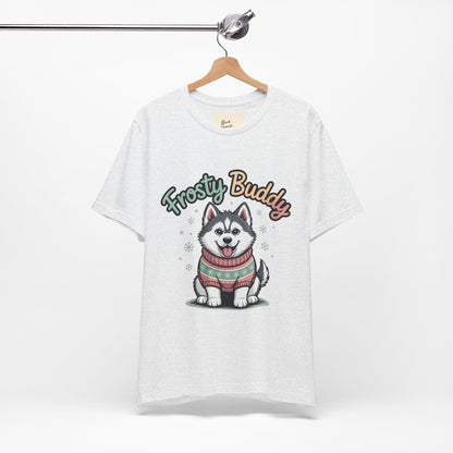 Frosty Buddy Dog T-Shirt