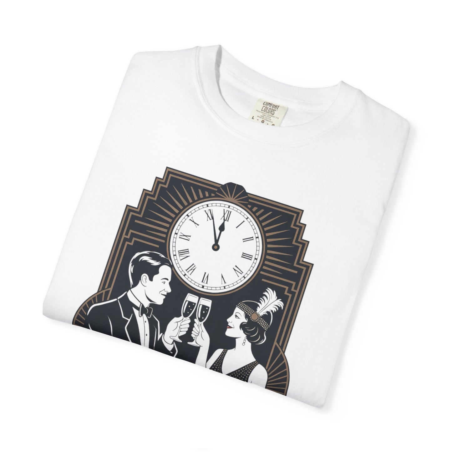 Auld Lang Syne Unisex Garment-Dyed T-shirt