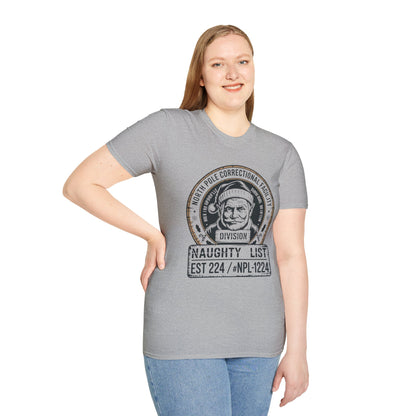 Naughty List Unisex Softstyle T-Shirt