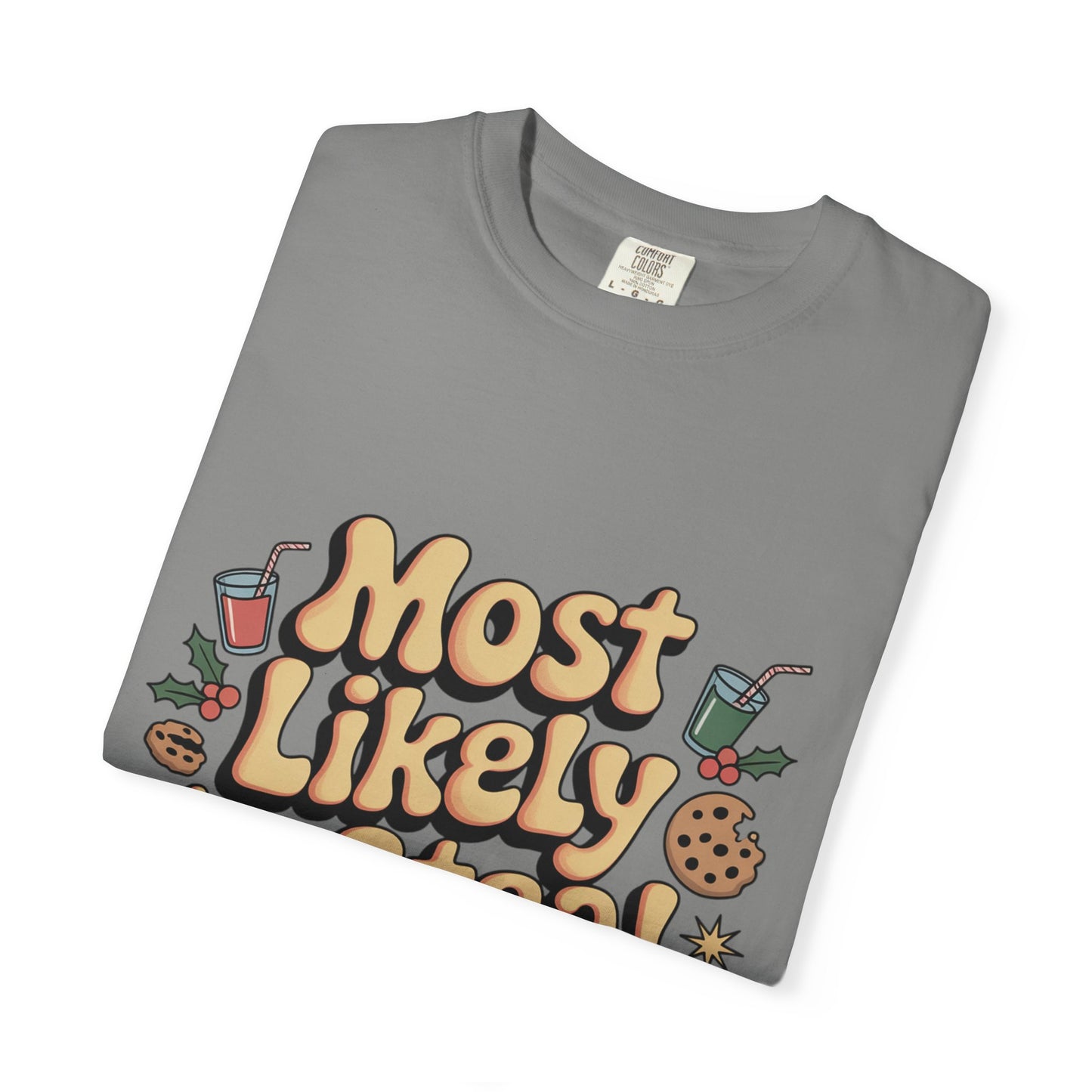 Vintage Christmas Cookie Thief T-shirt