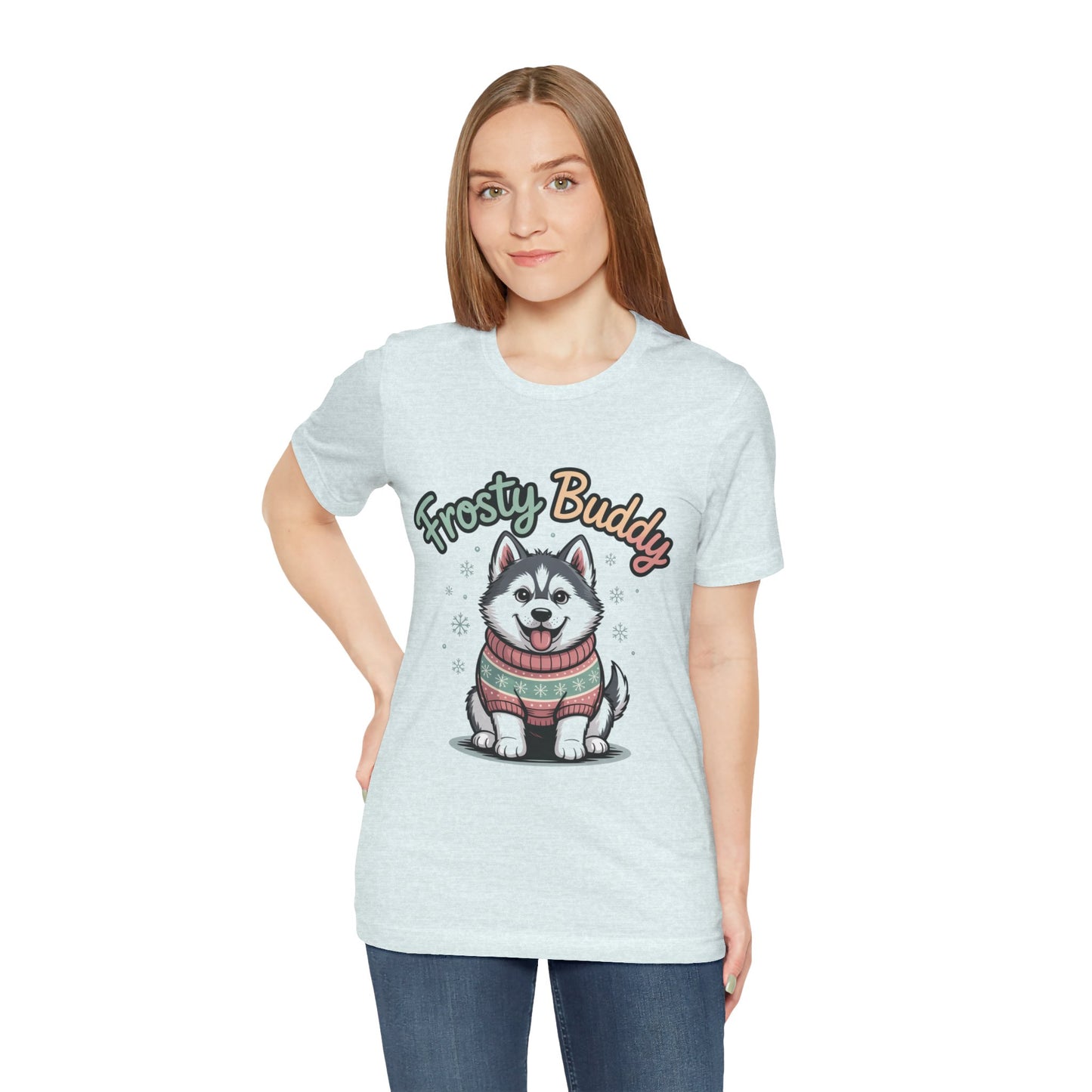 Frosty Buddy Dog T-Shirt