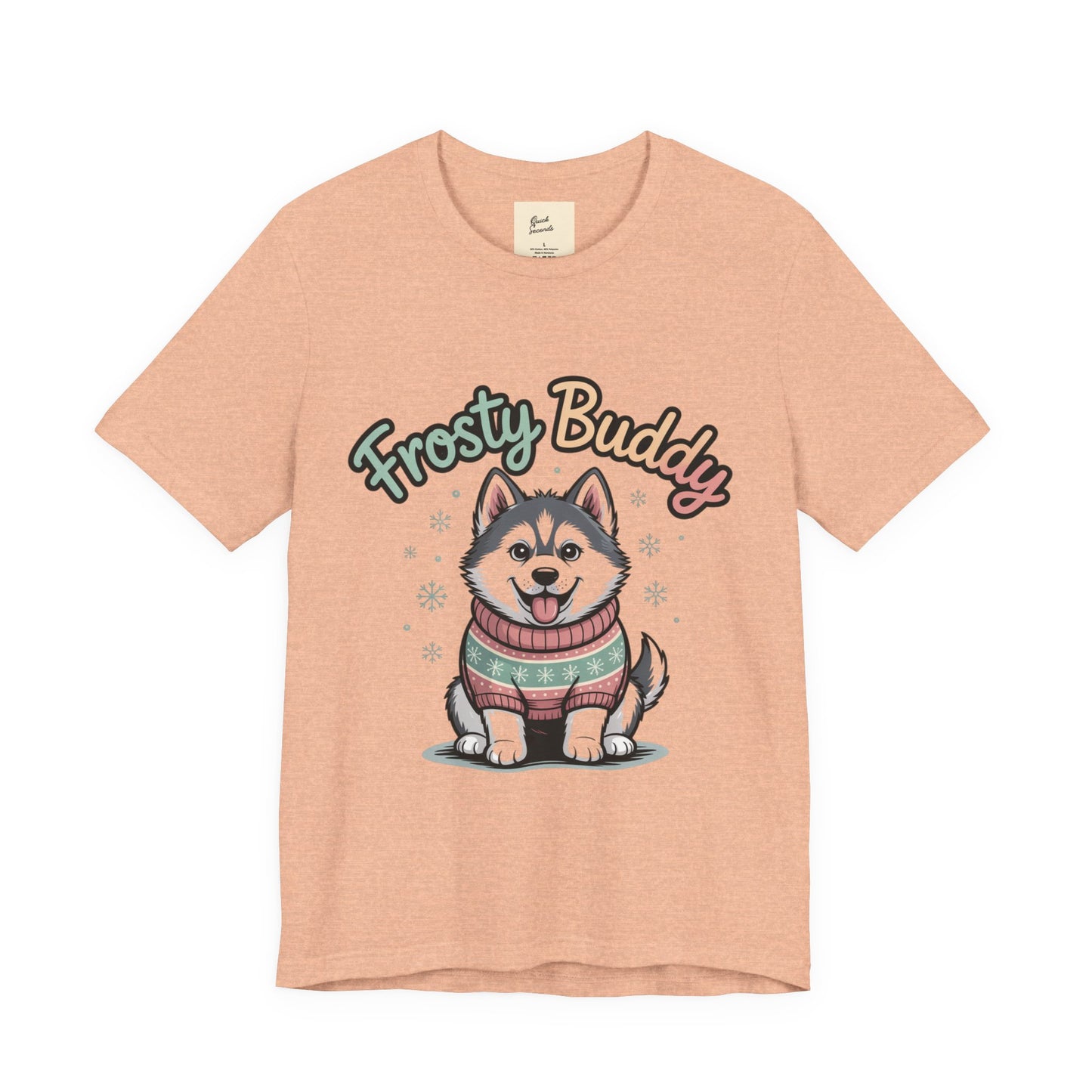 Frosty Buddy Dog T-Shirt