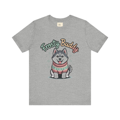 Frosty Buddy Dog T-Shirt
