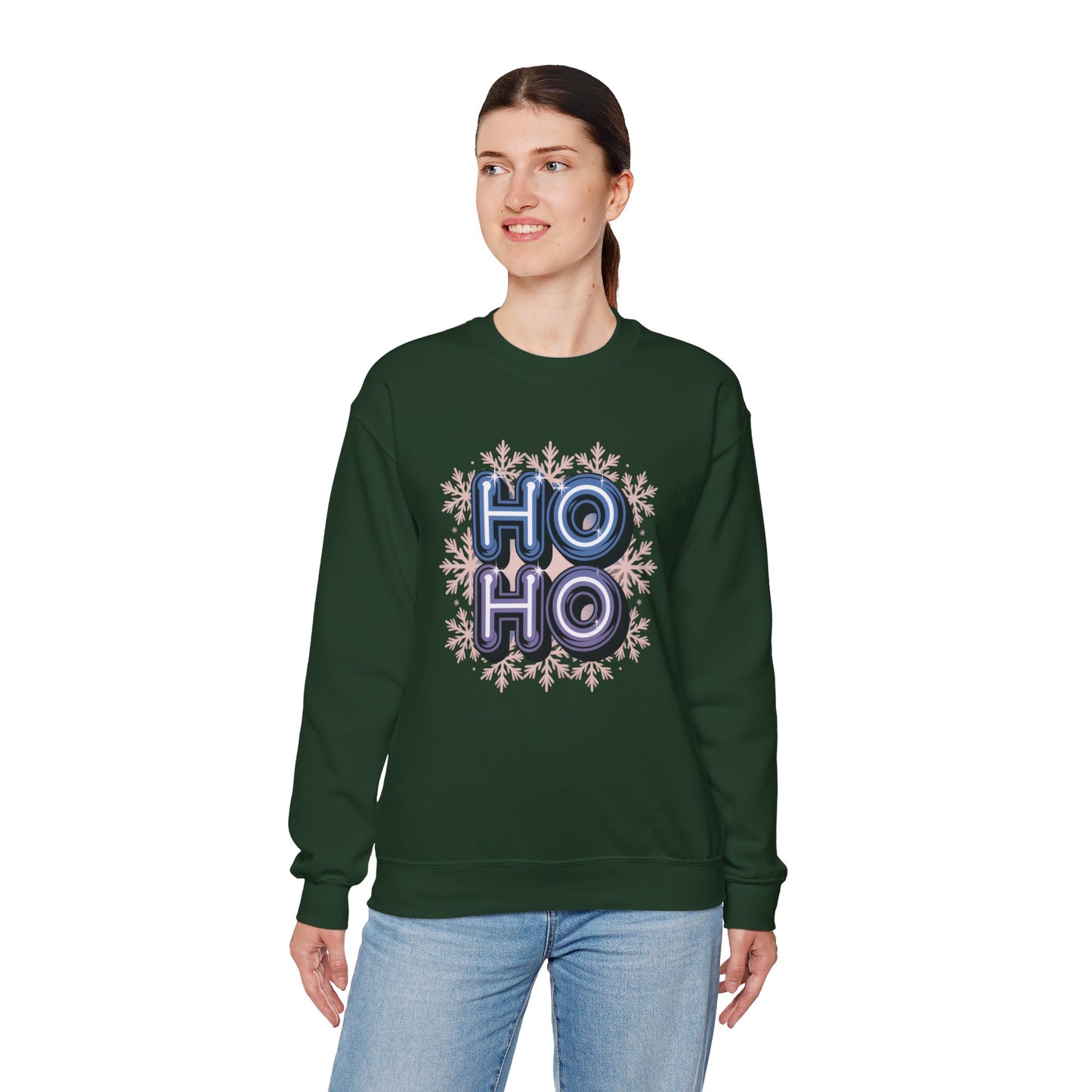 Christmas Ho-Ho Crewneck Sweatshirt