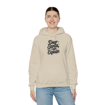 Christmas Hoodie Unisex - Dear Santa, I Can Explain
