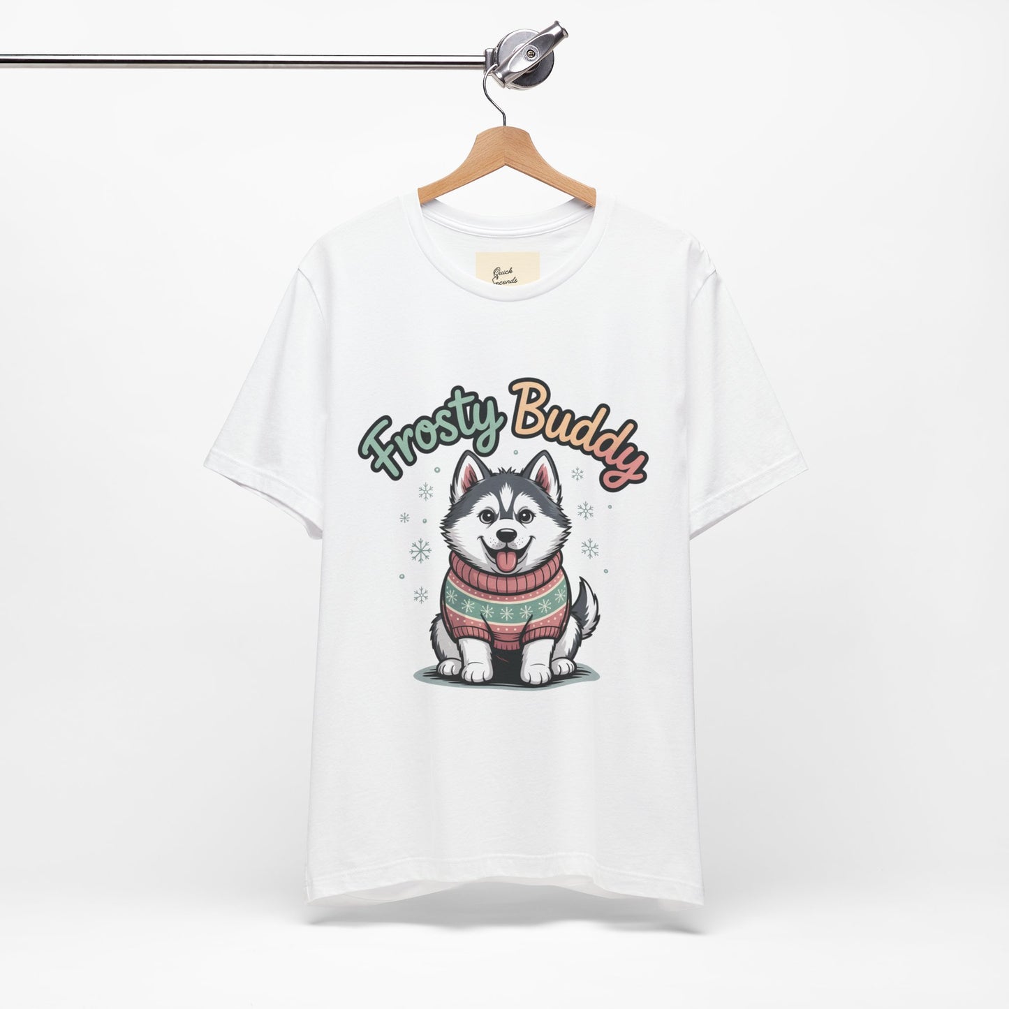 Frosty Buddy Dog T-Shirt