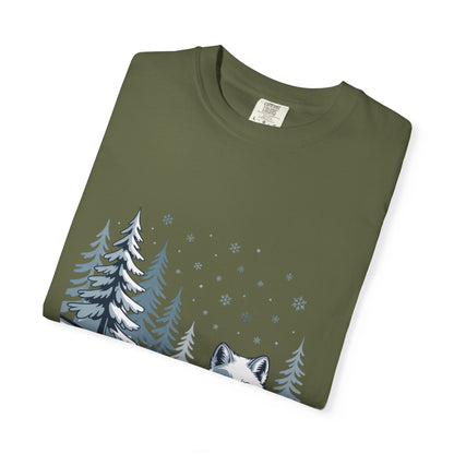 Winter Snowy Pine Trees T-Shirt