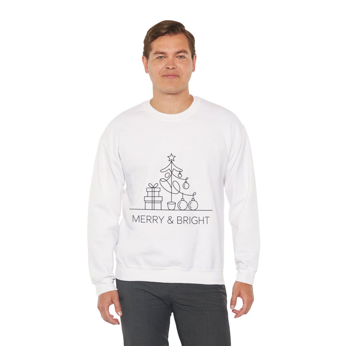 Merry & Bright Holiday Sweatshirt