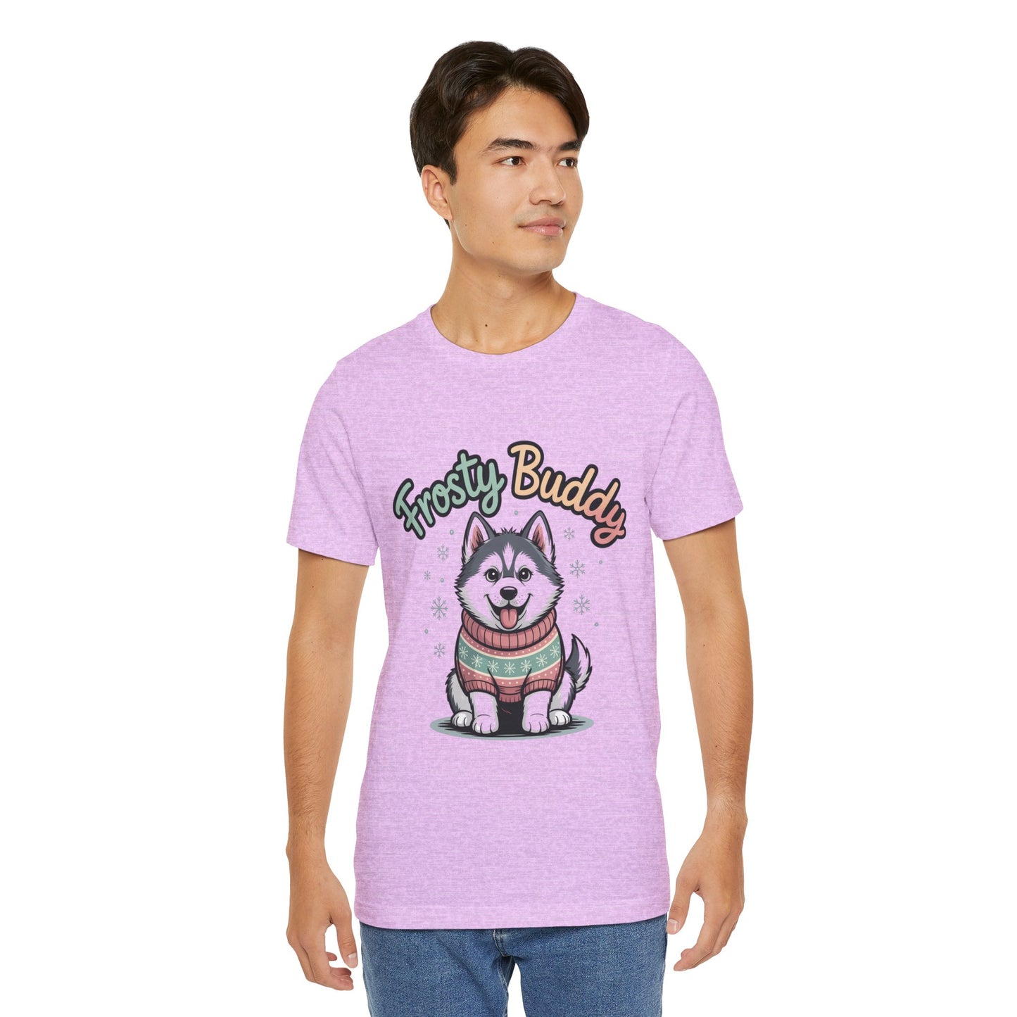 Frosty Buddy Dog T-Shirt