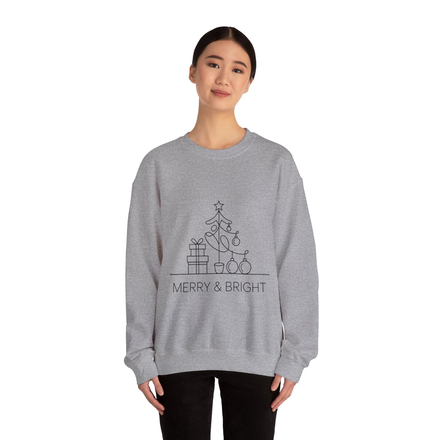 Merry & Bright Holiday Sweatshirt