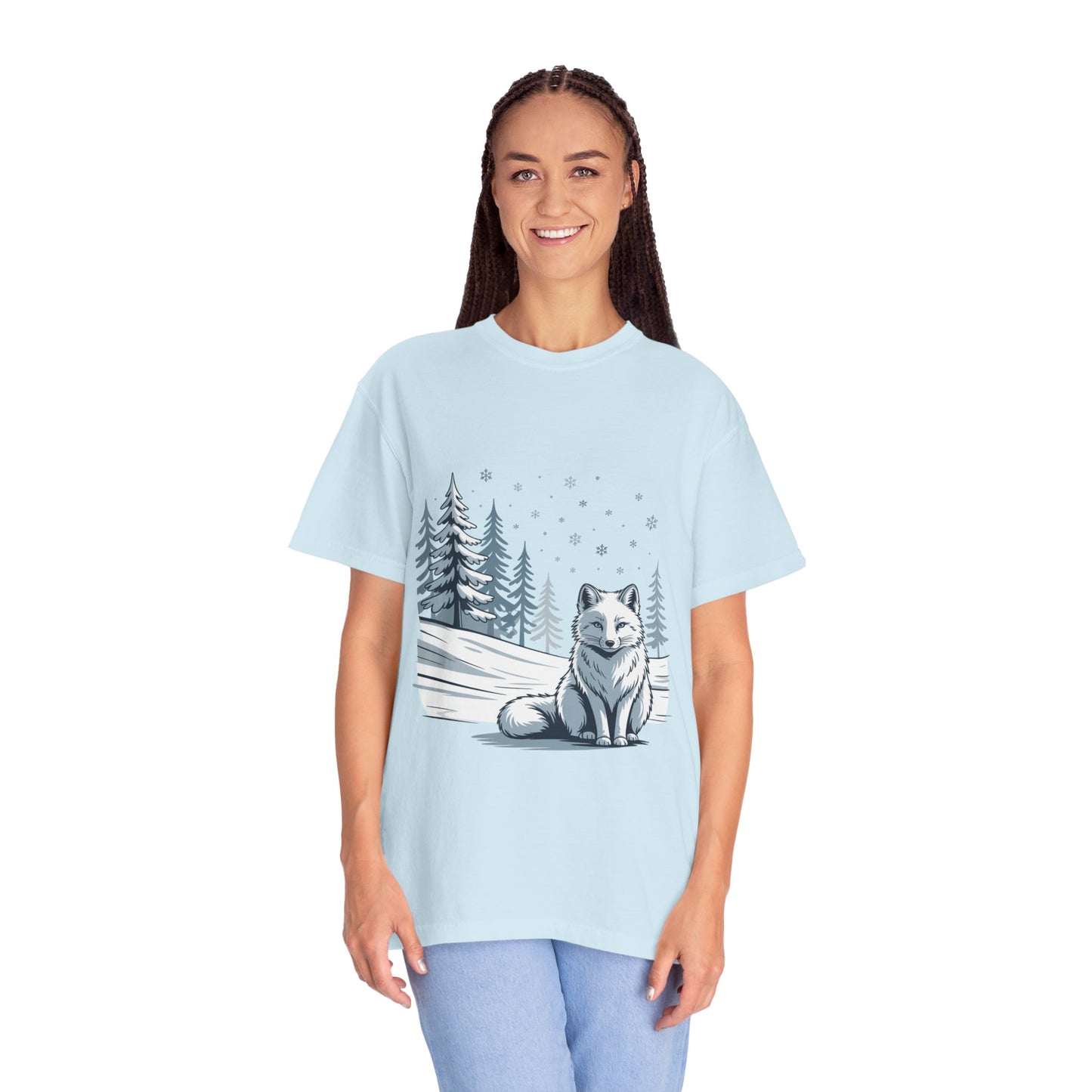 Winter Snowy Pine Trees T-Shirt
