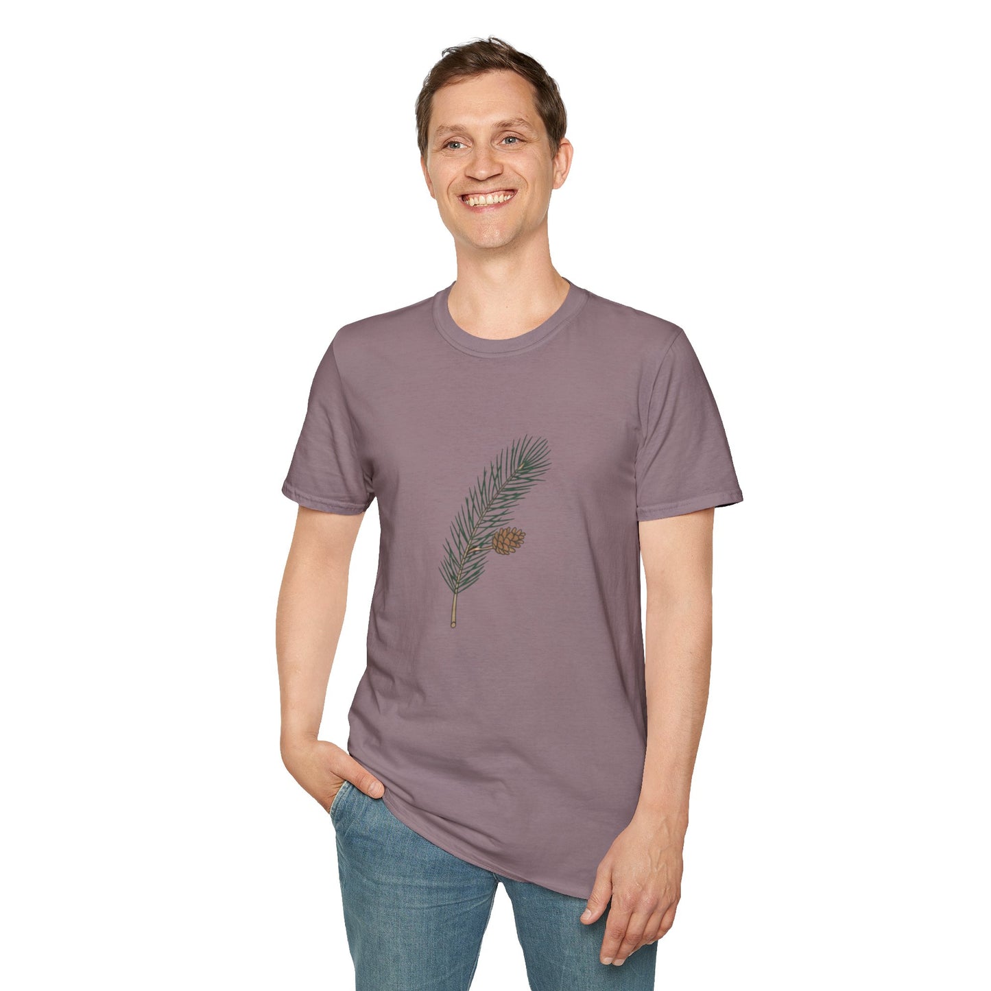 Unisex Softstyle T-Shirt Pine Cone