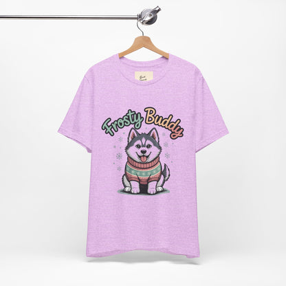 Frosty Buddy Dog T-Shirt