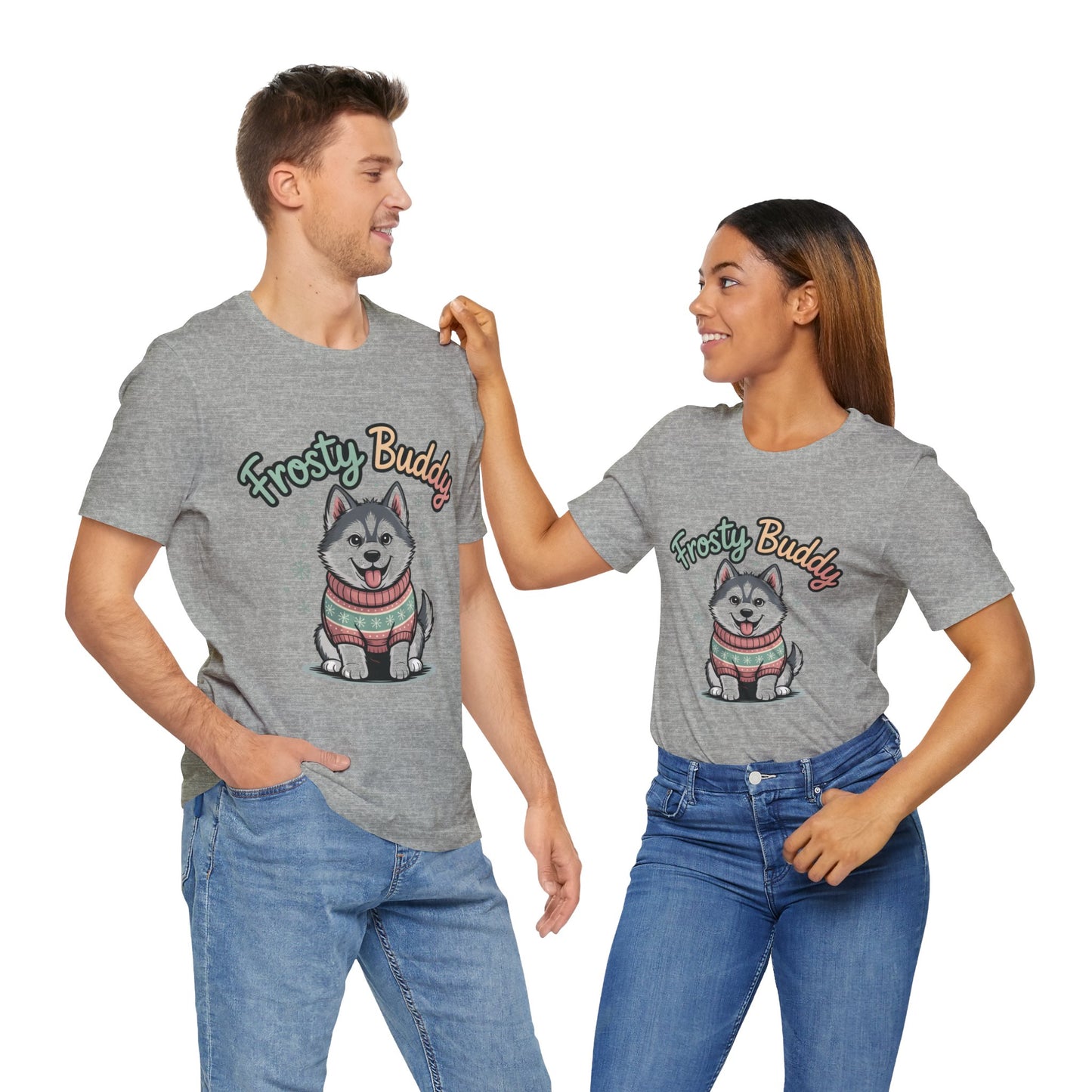 Frosty Buddy Dog T-Shirt