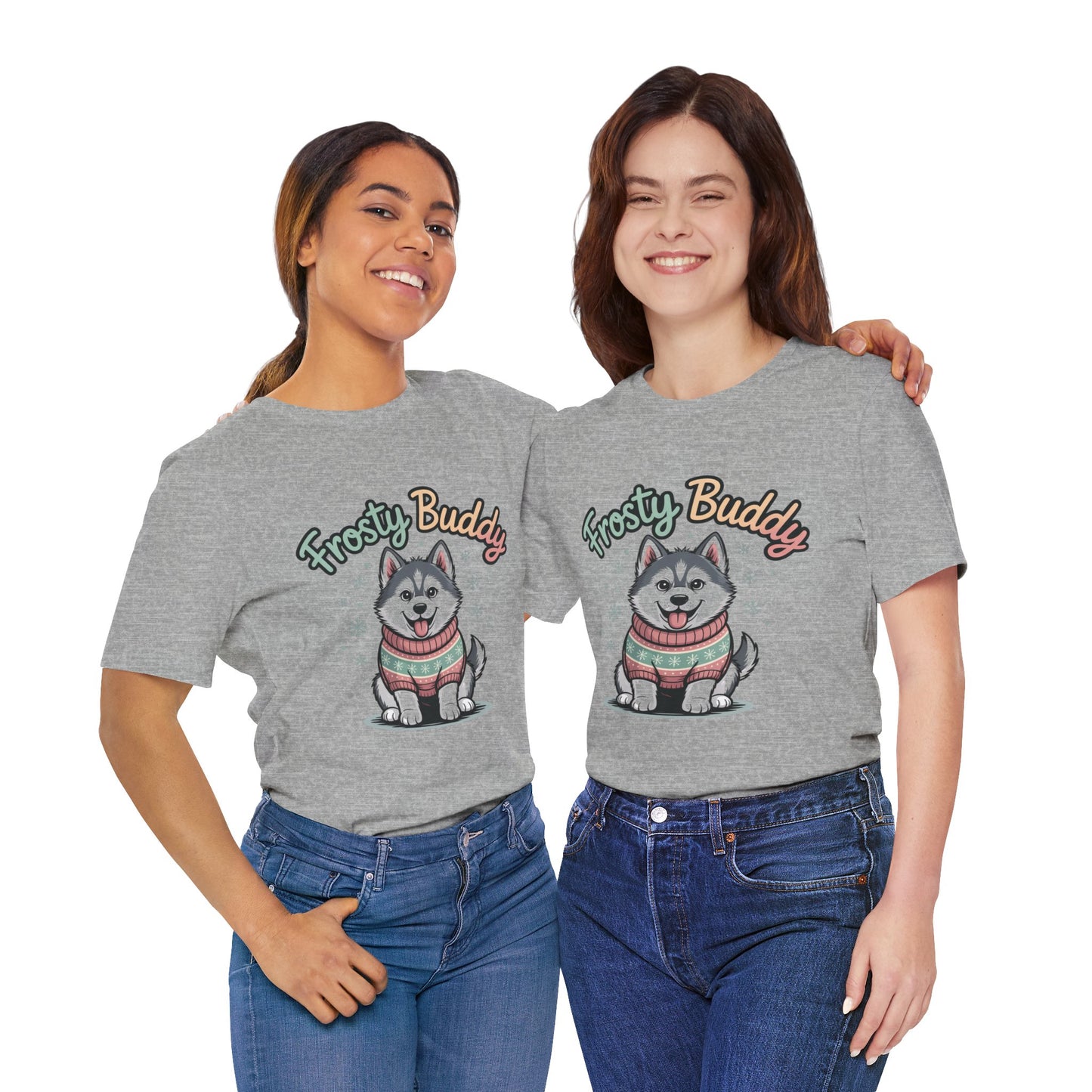 Frosty Buddy Dog T-Shirt