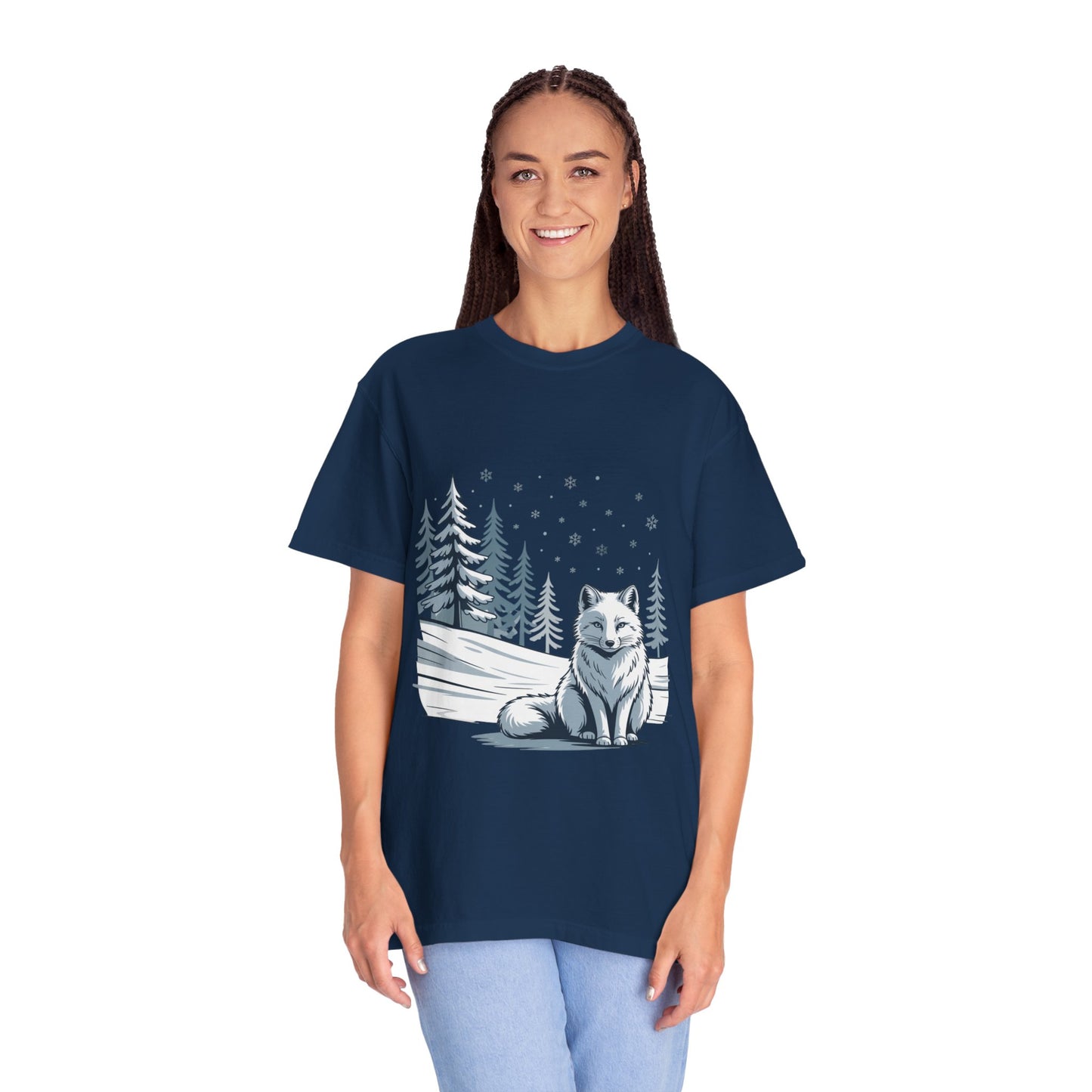 Winter Snowy Pine Trees T-Shirt