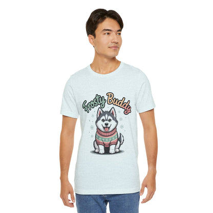 Frosty Buddy Dog T-Shirt