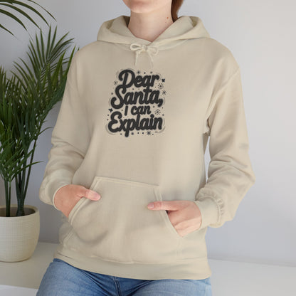 Christmas Hoodie Unisex - Dear Santa, I Can Explain