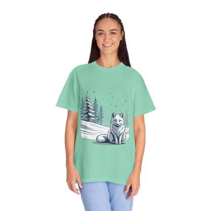 Winter Snowy Pine Trees T-Shirt