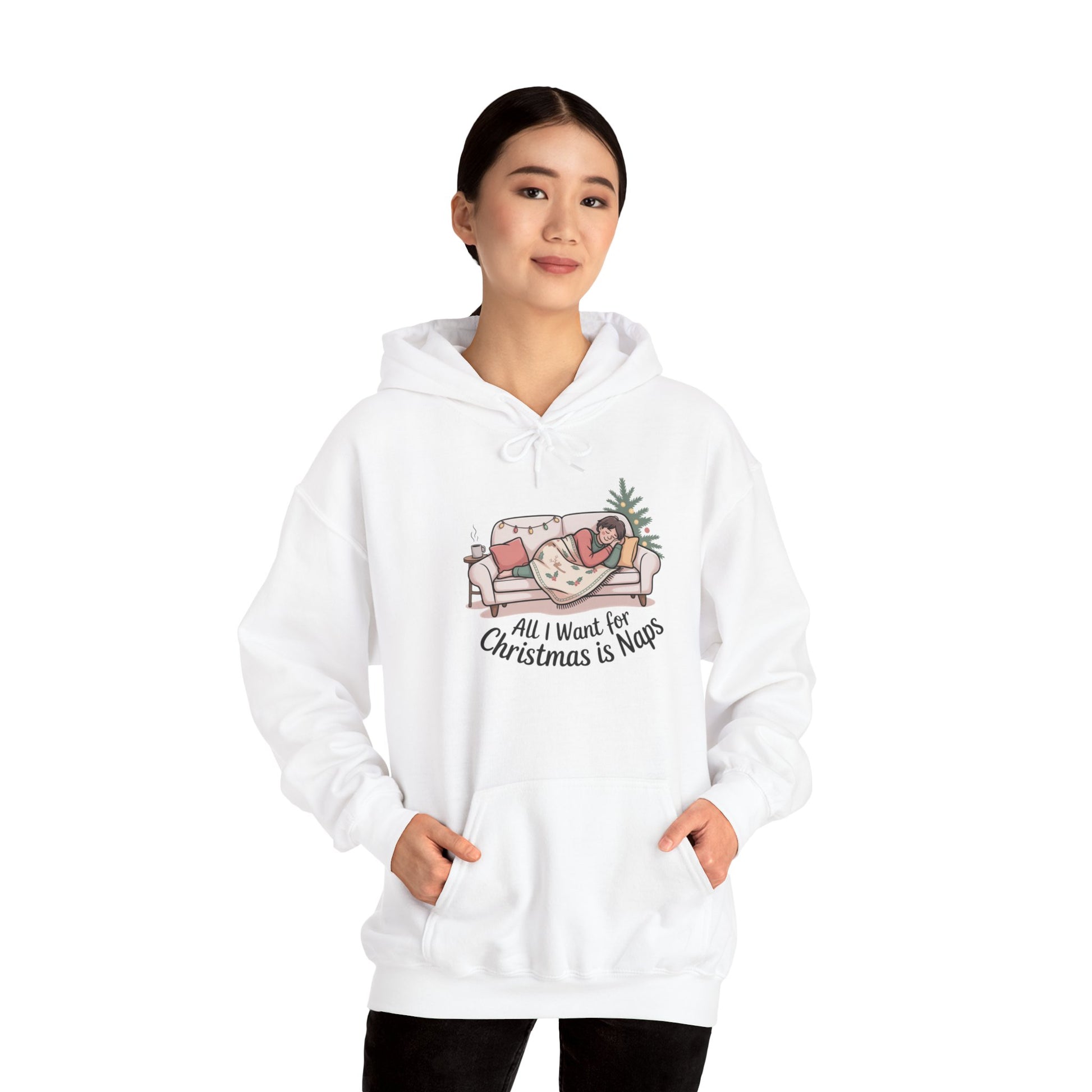 All I Want for Christmas is Naps Hoodie