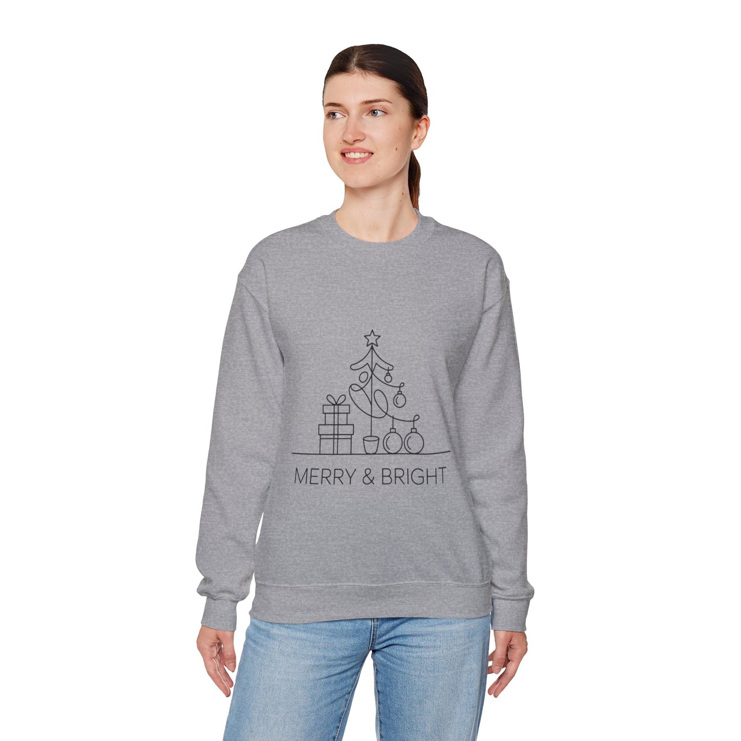 Merry & Bright Holiday Sweatshirt