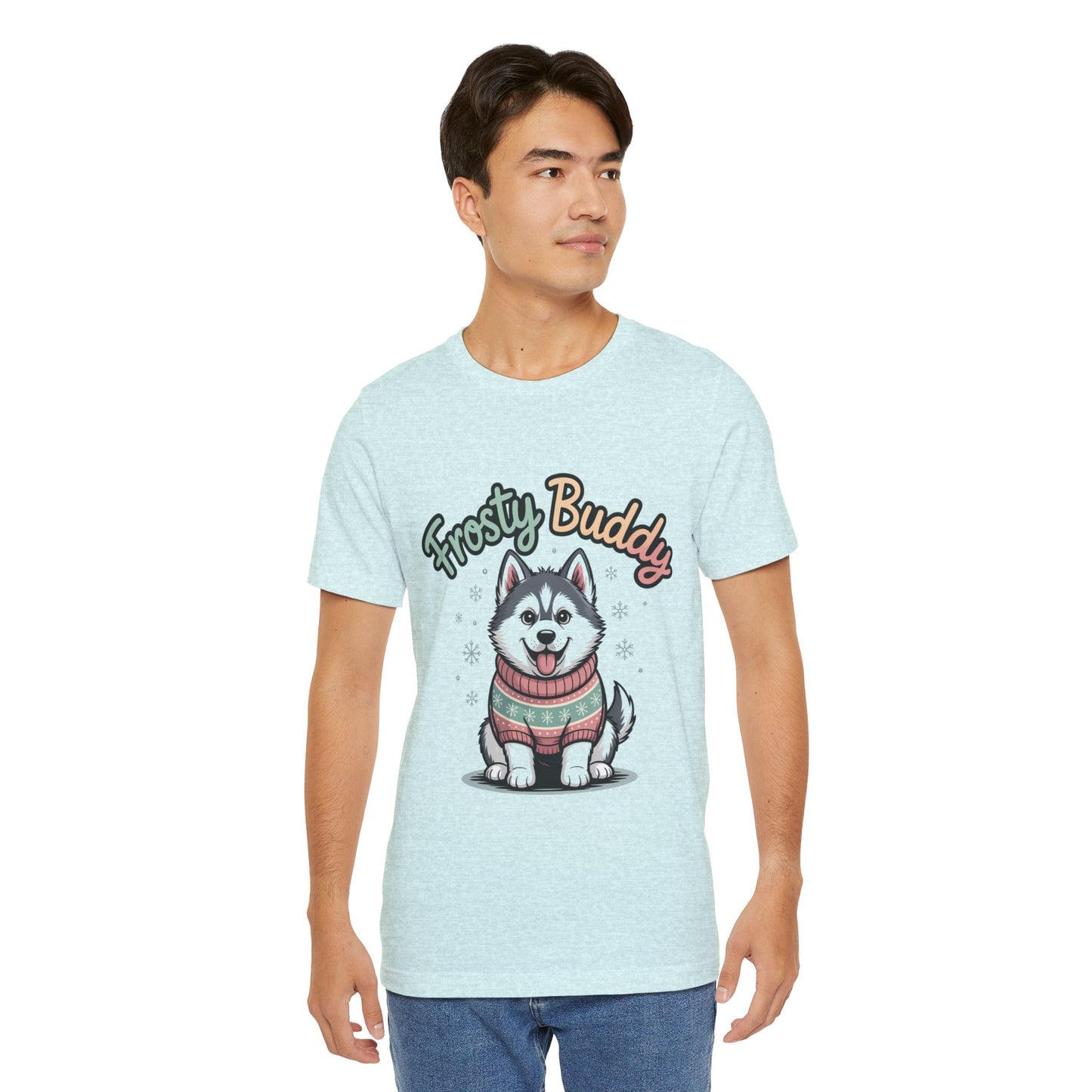 Frosty Buddy Dog T-Shirt