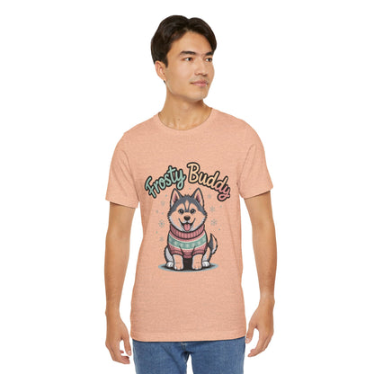 Frosty Buddy Dog T-Shirt